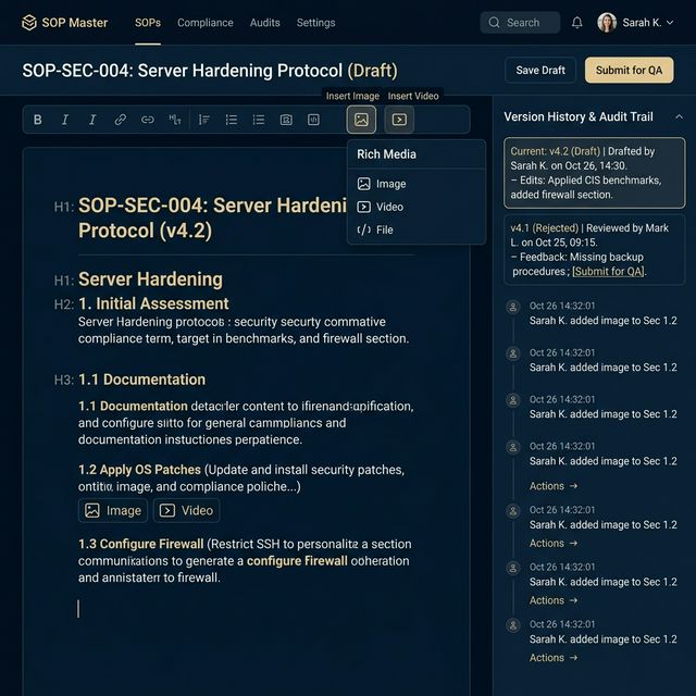 Rich Procedure Authoring